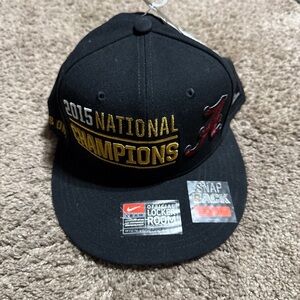 Alabama national championship 2015 team nike offical locker room hat